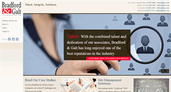 Desktop Screenshot of bradfordandgalt.com